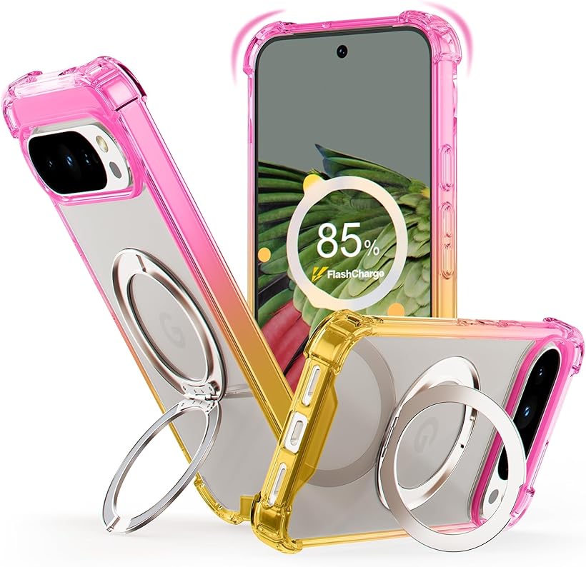 ANSIWEE Rotating Kickstand MagSafe Compatible Protection